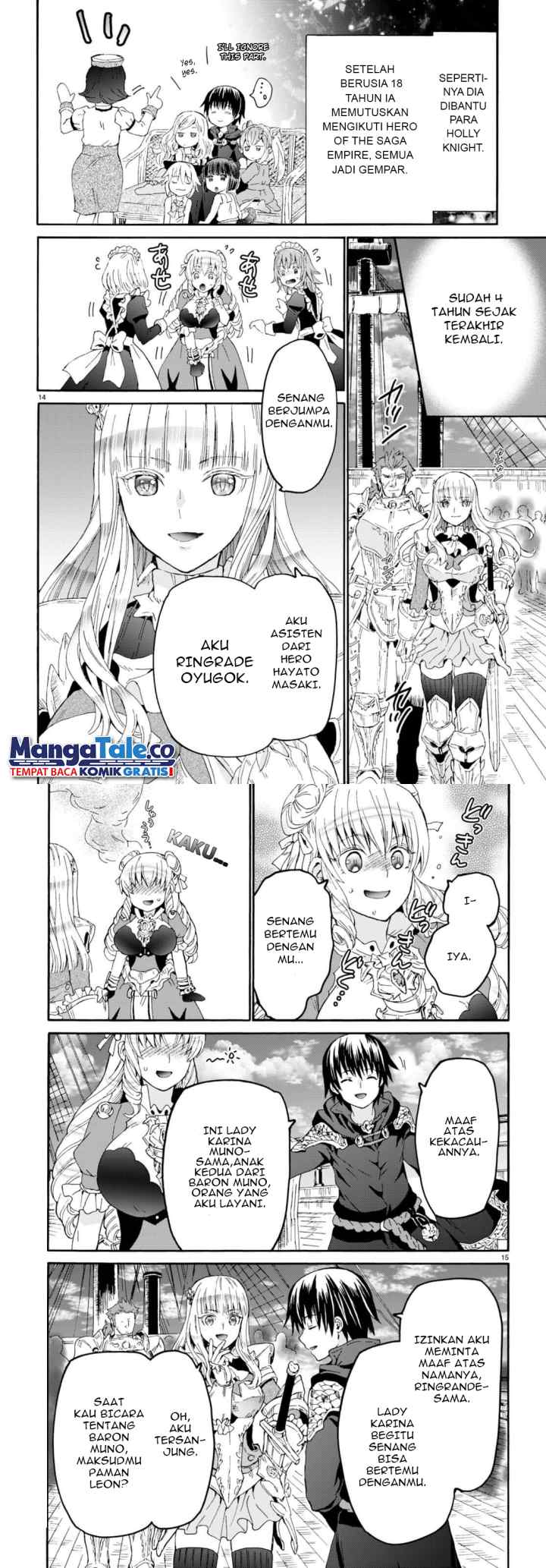 Death March kara Hajimaru Isekai Kyousoukyoku chapter 95 halaman 8