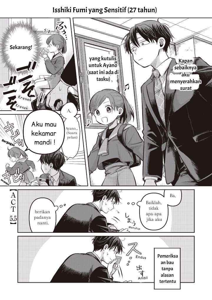 Koibumi to 13-sai no Joyuu chapter 5.5 halaman 6