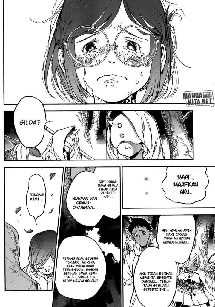 Yakusoku no Neverland chapter 144 halaman 15