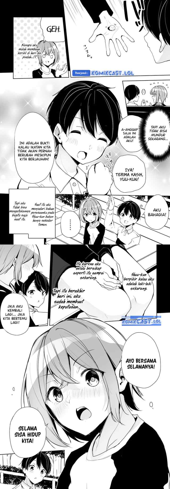 Danshi dato Omotteita Osananajimi to no Shinkon Seikatsu ga Umakuiki sugiru Kudan ni Tsuite chapter 4 halaman 13