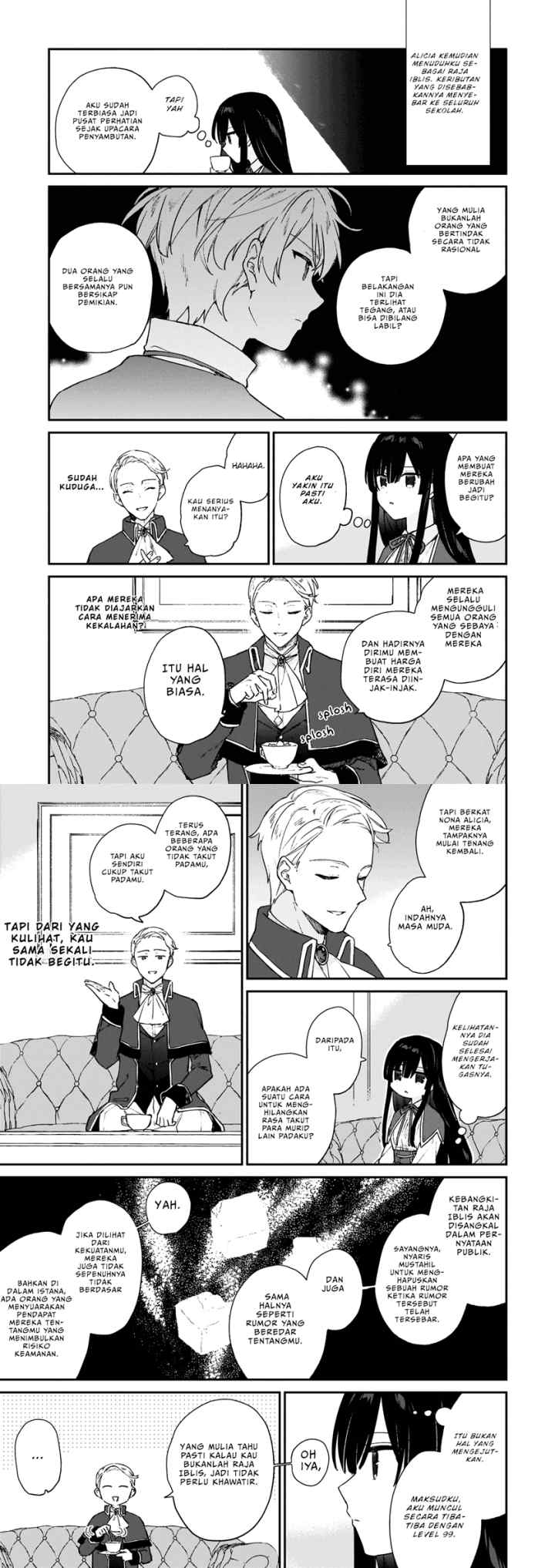 Akuyaku Reijou Reberu 99 ~Watashi wa UraBOSU desuga Maou de wa arimasen~ chapter 6 halaman 4