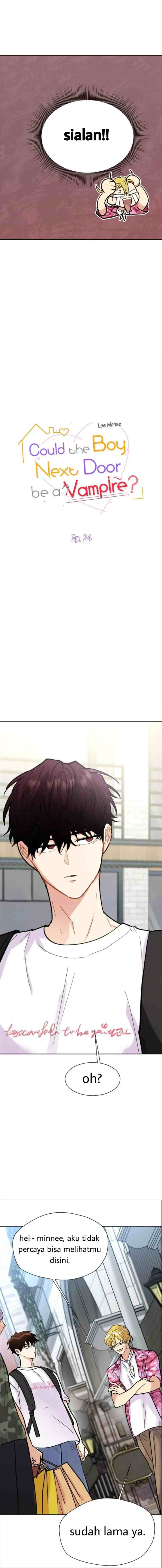 Could the Boy Next Door be a Vampire? chapter 24 halaman 6