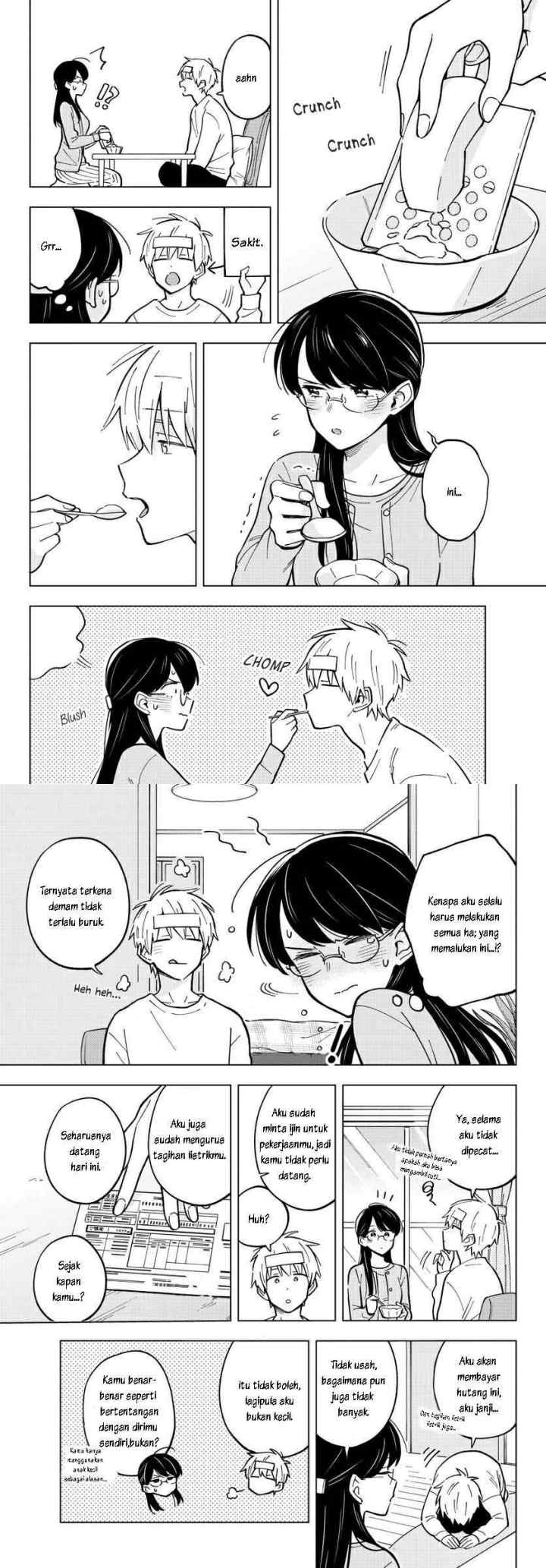 Sensei wa Koi wo Oshierarenai chapter 21 halaman 4