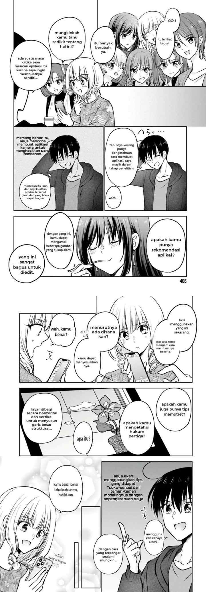 Kanojo ga Senpai ni NTR-reta node, Senpai no Kanojo wo NTR-masu chapter 9 halaman 9