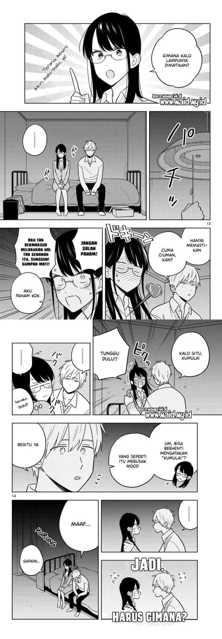 Sensei wa Koi wo Oshierarenai chapter 46 halaman 8