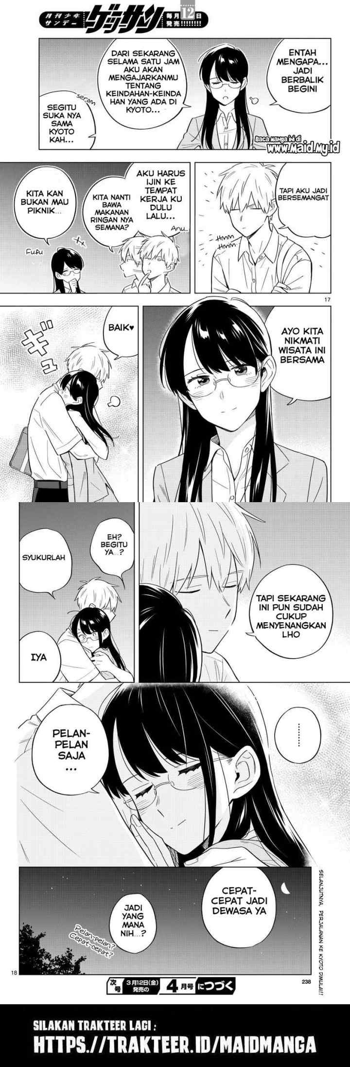 Sensei wa Koi wo Oshierarenai chapter 34 halaman 10