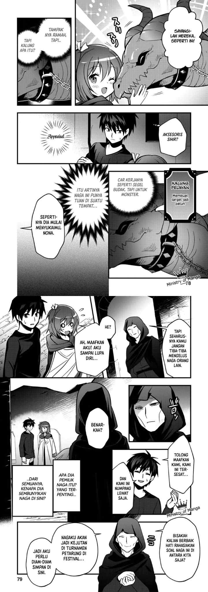Isekai no Meikyuu Toshi de Chiyu Mahoutsukai Yattemasu chapter 13 halaman 10