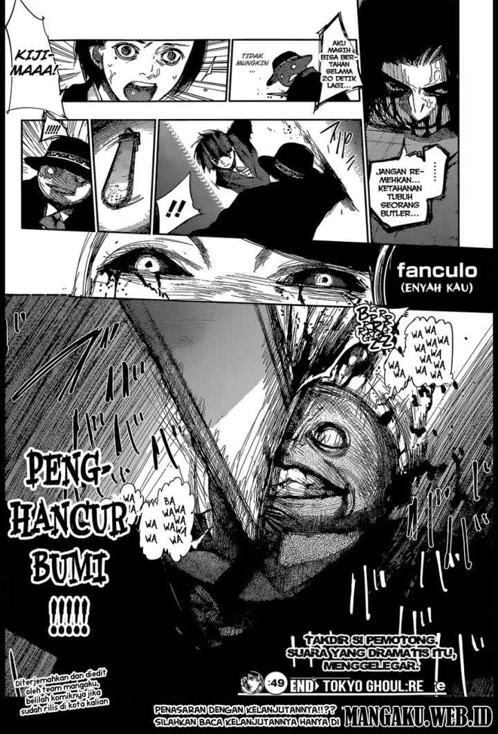 Tokyo Ghoul re chapter 49 halaman 17