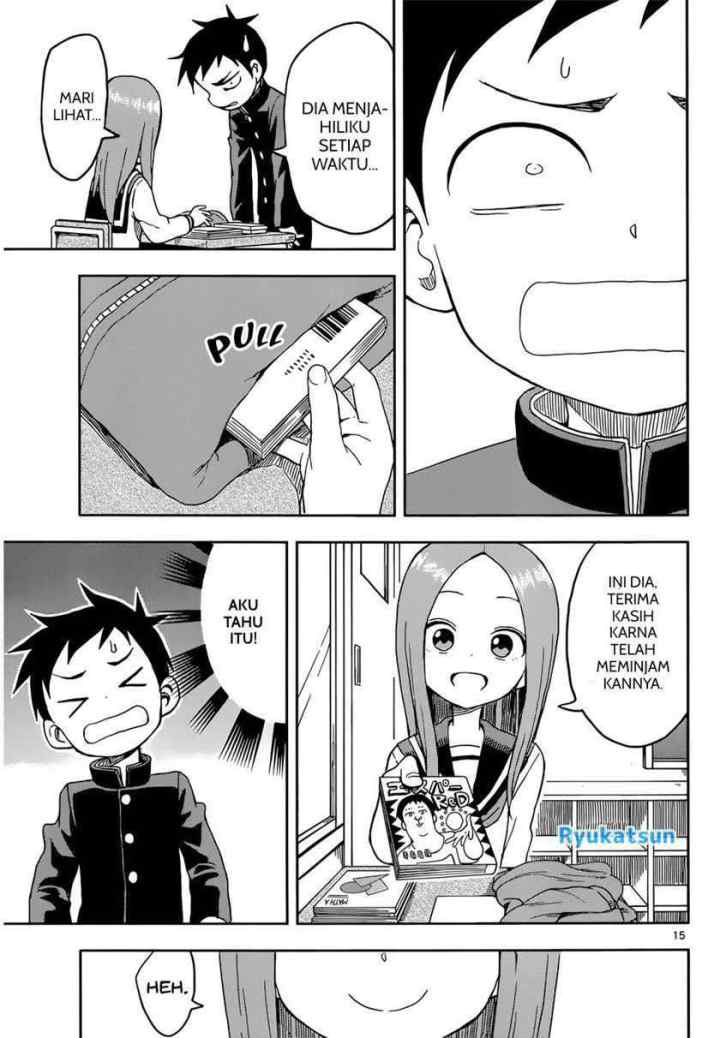 Karakai Jouzu no Takagi-san chapter 91 halaman 16