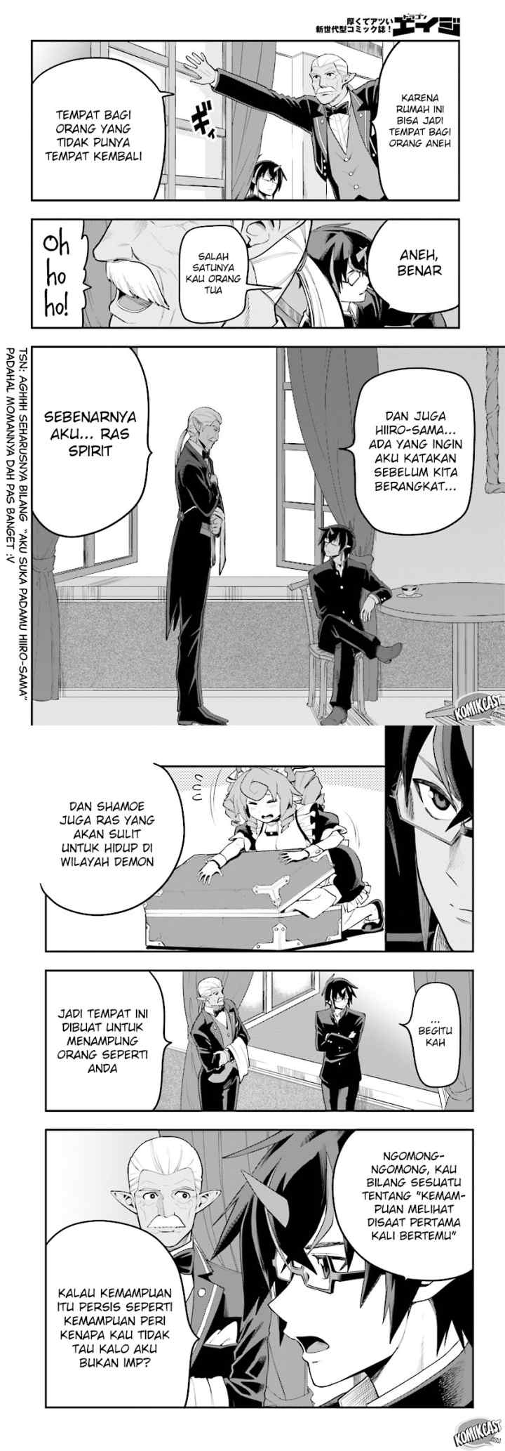 Konjiki no Moji Tsukai: Yuusha Yonin ni Makikomareta Unique Cheat chapter 40 halaman 6