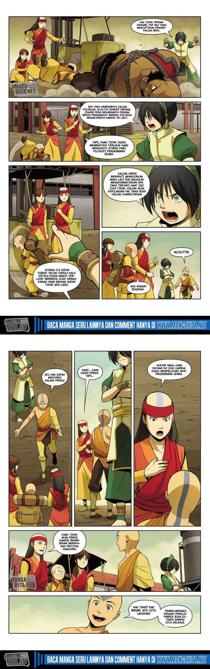 Avatar: The Last Airbender - The Rift chapter 2.1 halaman 11
