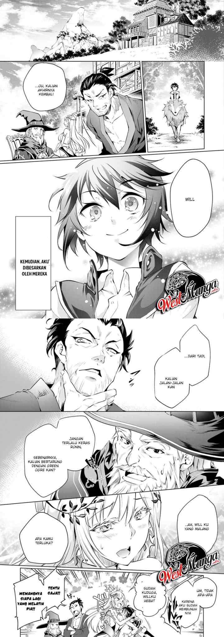 Kamigami ni Sodaterare Shimo no, Saikyou to Naru chapter 1 halaman 9