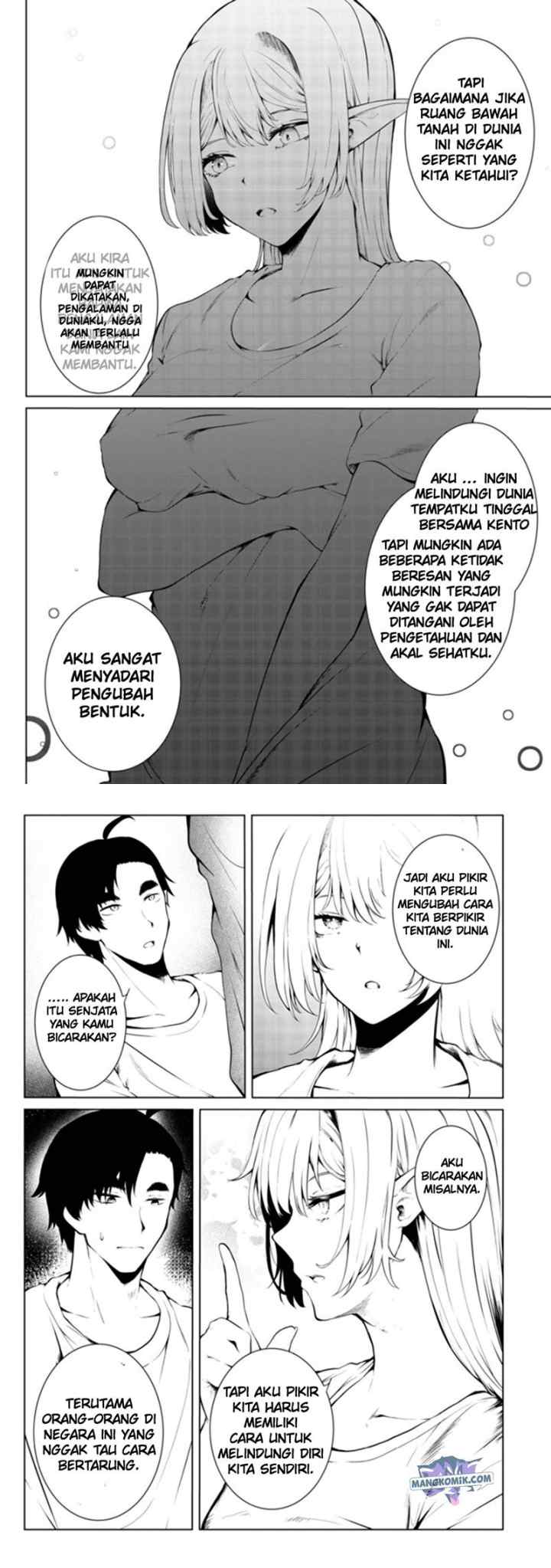 Mujintou De Elf to Kyoudou Seikatsu chapter 22 halaman 8