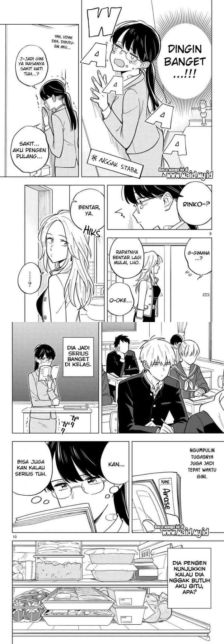 Sensei wa Koi wo Oshierarenai chapter 30 halaman 6