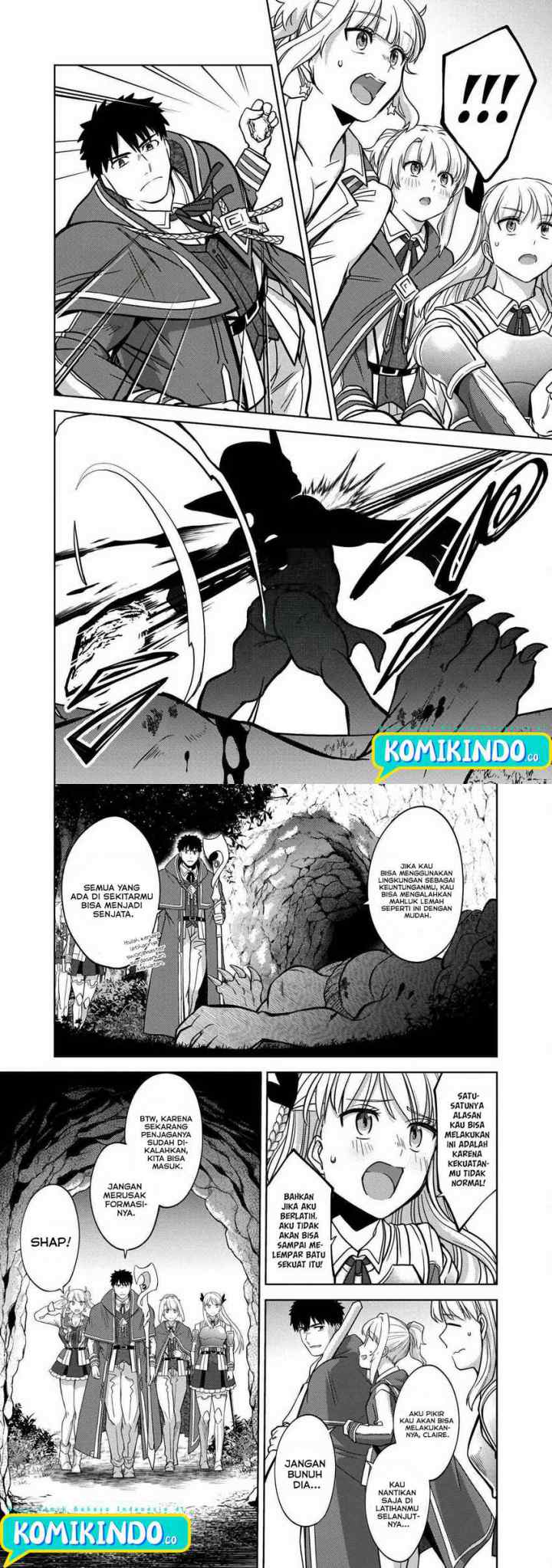 The Reincarnated Swordsman With 9999 Strength Wants To Become A Magician! chapter 6 halaman 8