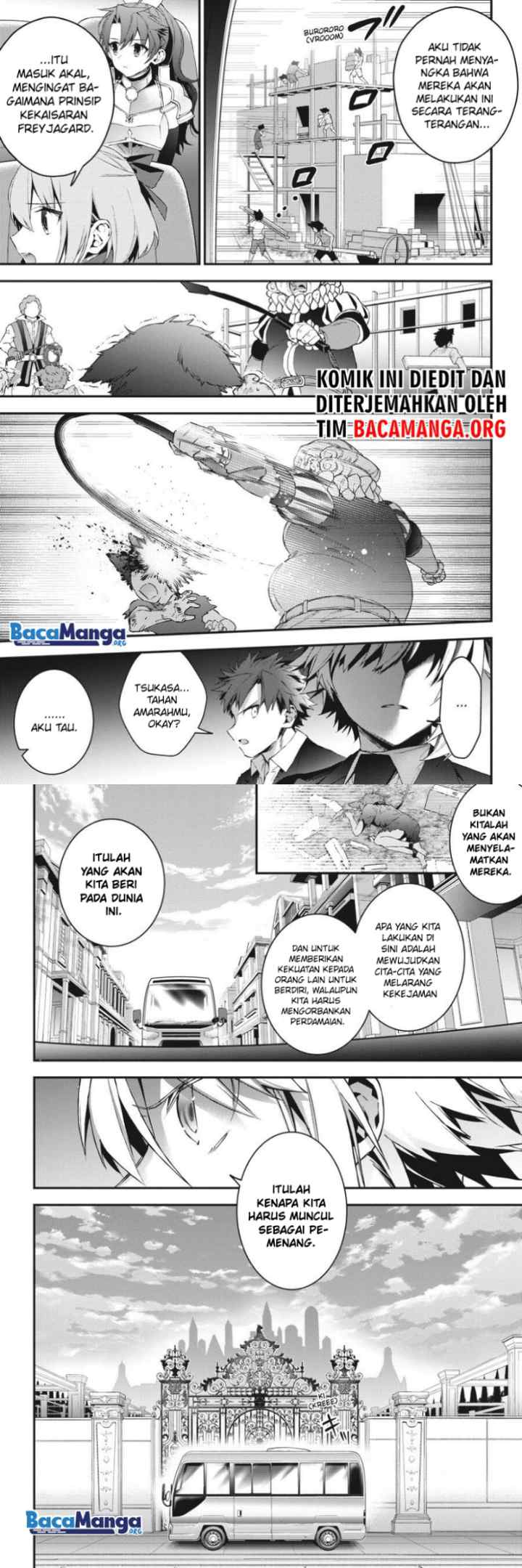 Choujin Koukousei-tachi wa Isekai demo Yoyuu de Ikinuku you desu! chapter 46 halaman 7