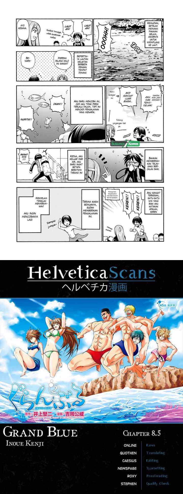 Grand Blue chapter 8.5 halaman 10