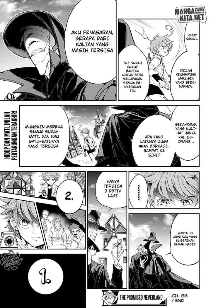 Yakusoku no Neverland chapter 86 halaman 20