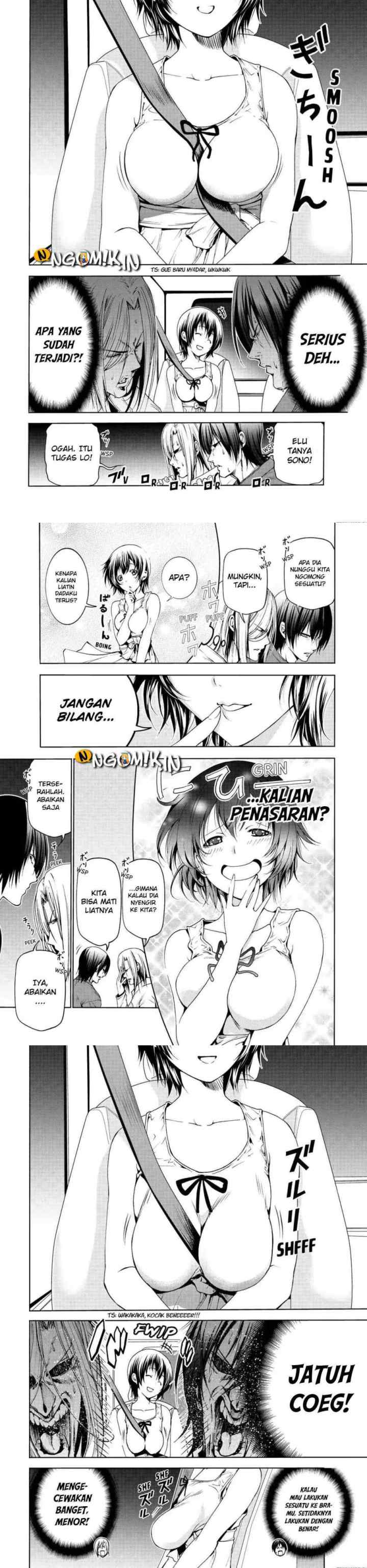 Grand Blue chapter 50 halaman 8