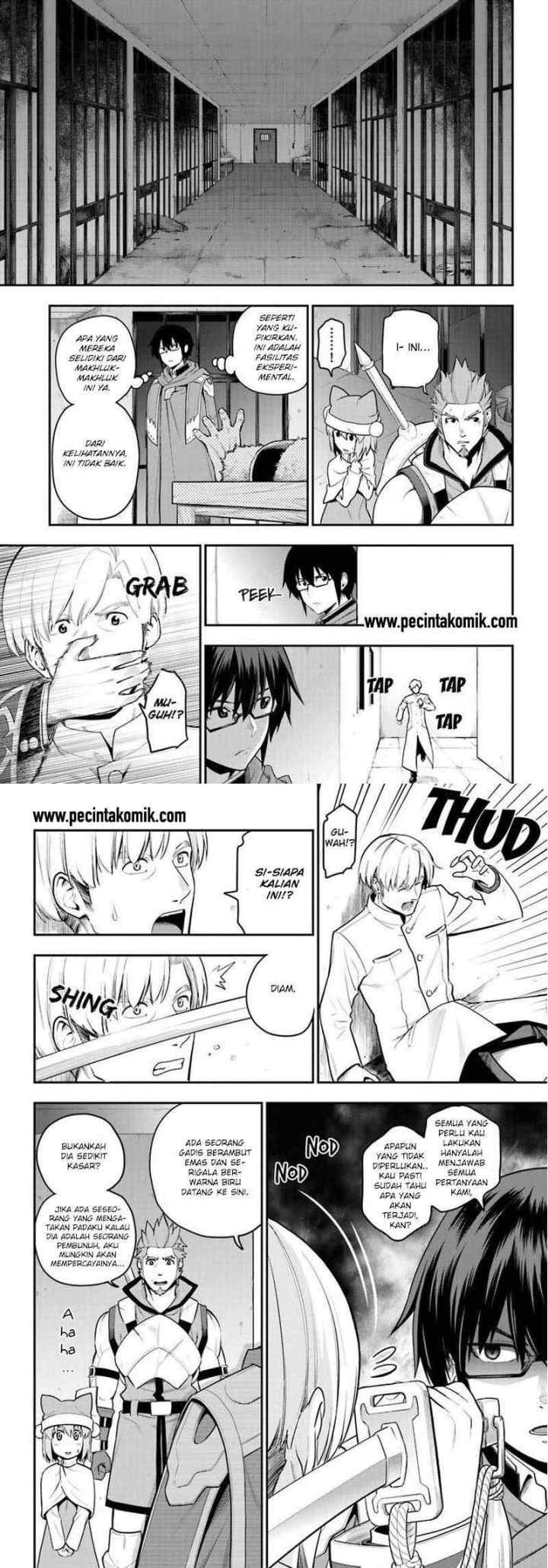 Konjiki no Moji Tsukai: Yuusha Yonin ni Makikomareta Unique Cheat chapter 13 halaman 15
