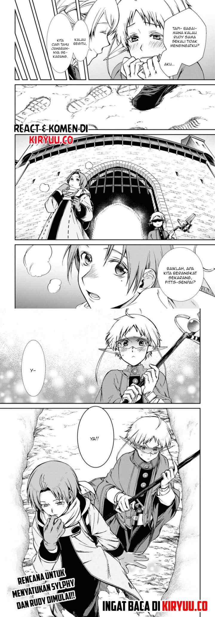 Mushoku Tensei: Isekai Ittara Honki Dasu chapter 72 halaman 12