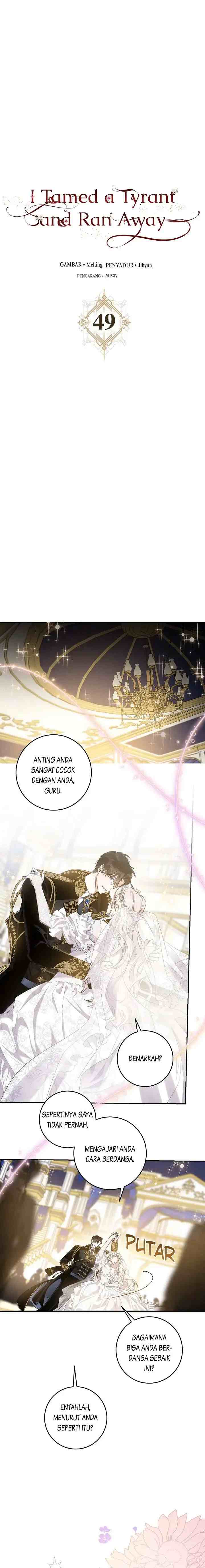 I Tamed a Tyrant and Ran Away chapter 49 halaman 5