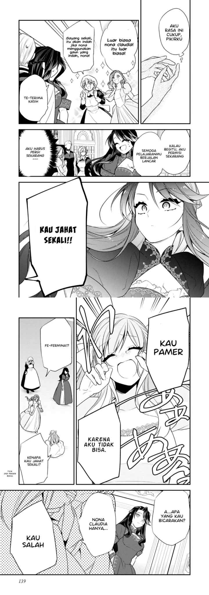 Danzaisareta Akuyaku Reijou wa, Gyakkou shite Kanpeki na Akujo wo Mezasu chapter 4 halaman 8