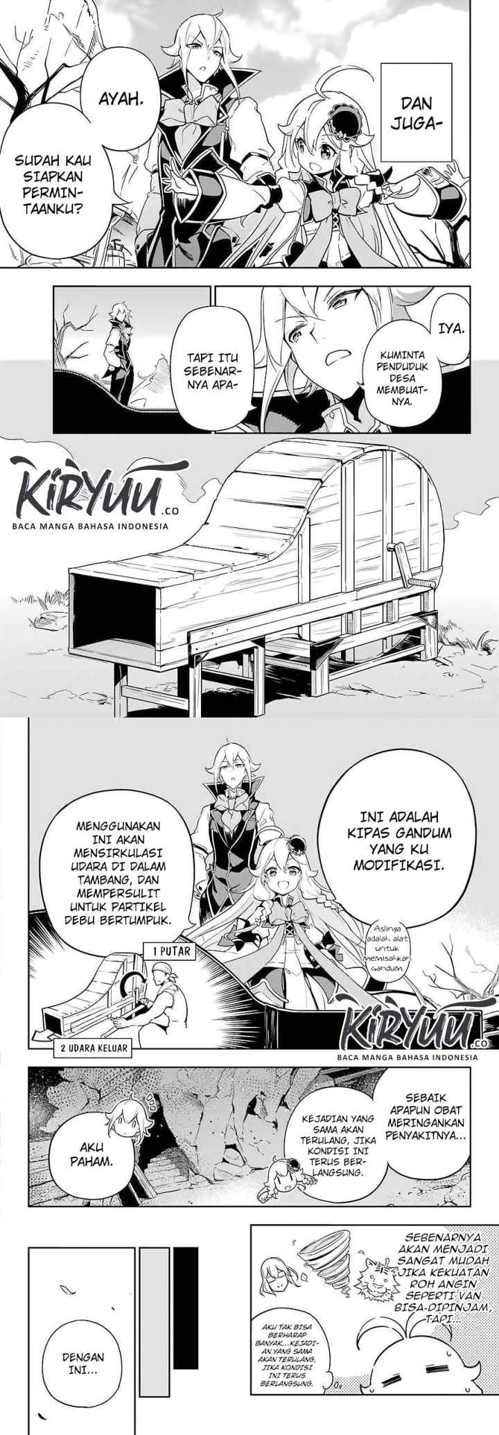 Chichi wa Eiyuu Haha wa Seirei Musume no Watashi wa Tenseisha chapter 22 halaman 12