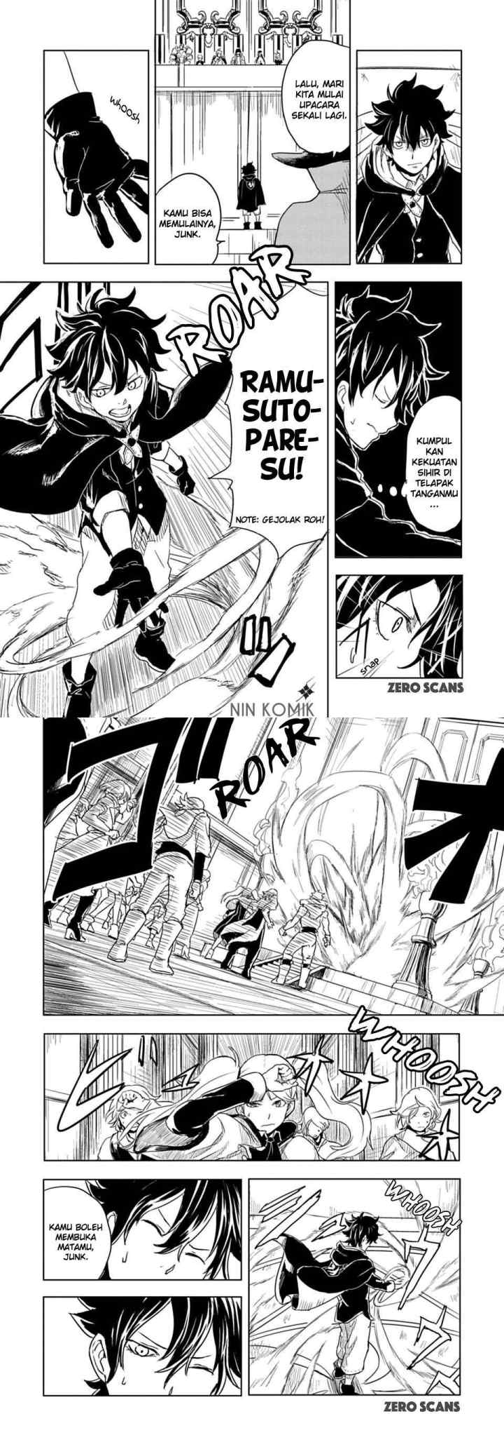 Junk the Black Shadow chapter 1 halaman 12