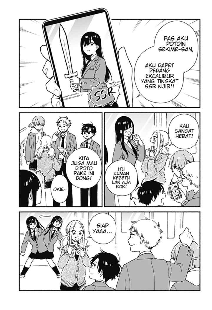Sekimen Shinaide Sekime-san (Serialization) chapter 10 halaman 4