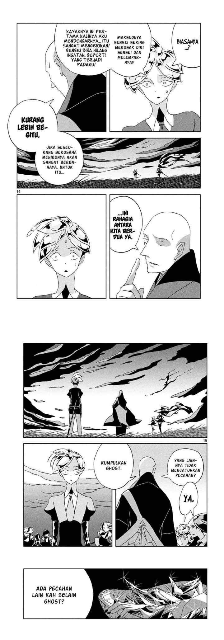 Houseki no Kuni chapter 34 halaman 8