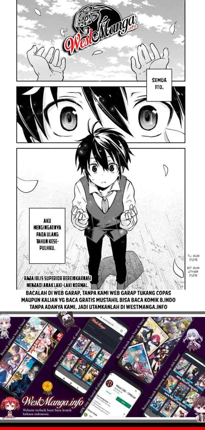 Henkyou Gurashi no Maou, Tensei shite Saikyou no Majutsushi ni naru chapter 1.2 halaman 13