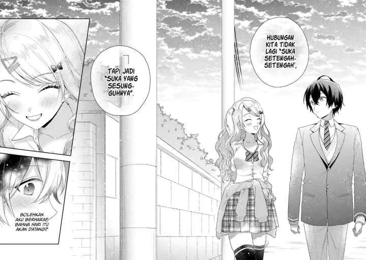 Keiken Zumi na Kimi to, Keiken Zero na Ore ga, Otsukiai Suru Hanashi chapter 1.4 halaman 17