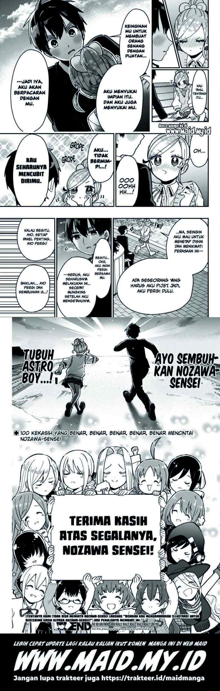 Kimi no Koto ga Dai Dai Dai Dai Daisuki na 100-ri no Kanojo chapter 69 halaman 11