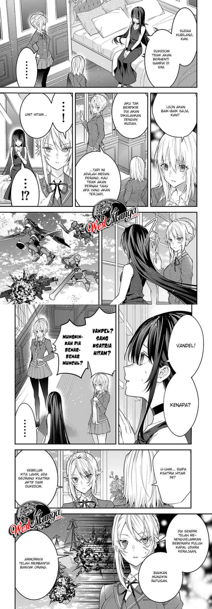 Otome Game Sekai wa Mob ni Kibishii Sekai Desu chapter 34 halaman 8