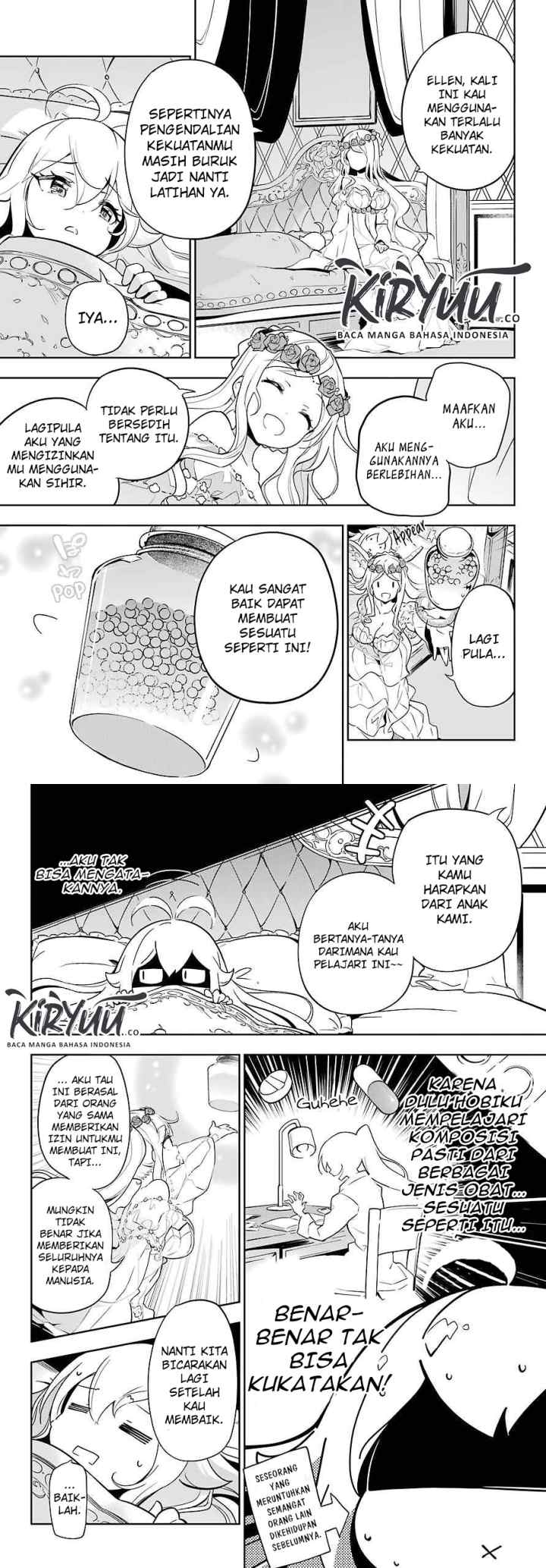 Chichi wa Eiyuu Haha wa Seirei Musume no Watashi wa Tenseisha chapter 22 halaman 9