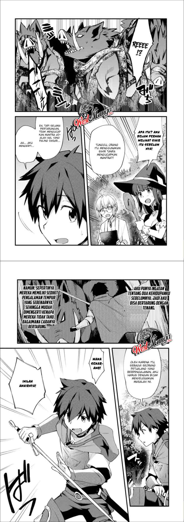 Nido Tensei Shita Shounen wa S Rank Boukensha Toshite Heion ni Sugosu-zense ga kenja de eiyuu datta boku wa raisede wa jimini ikiru chapter 4 halaman 11