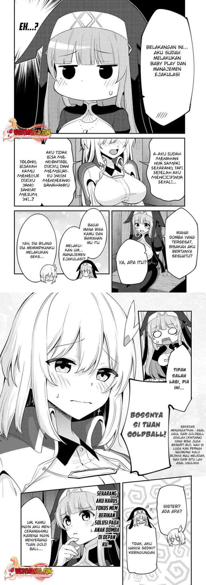 Seikishi ni Natta kedo Danchou no Oppai ga Sugosugite Kokoro ga Kiyomerarenai chapter 26 halaman 4