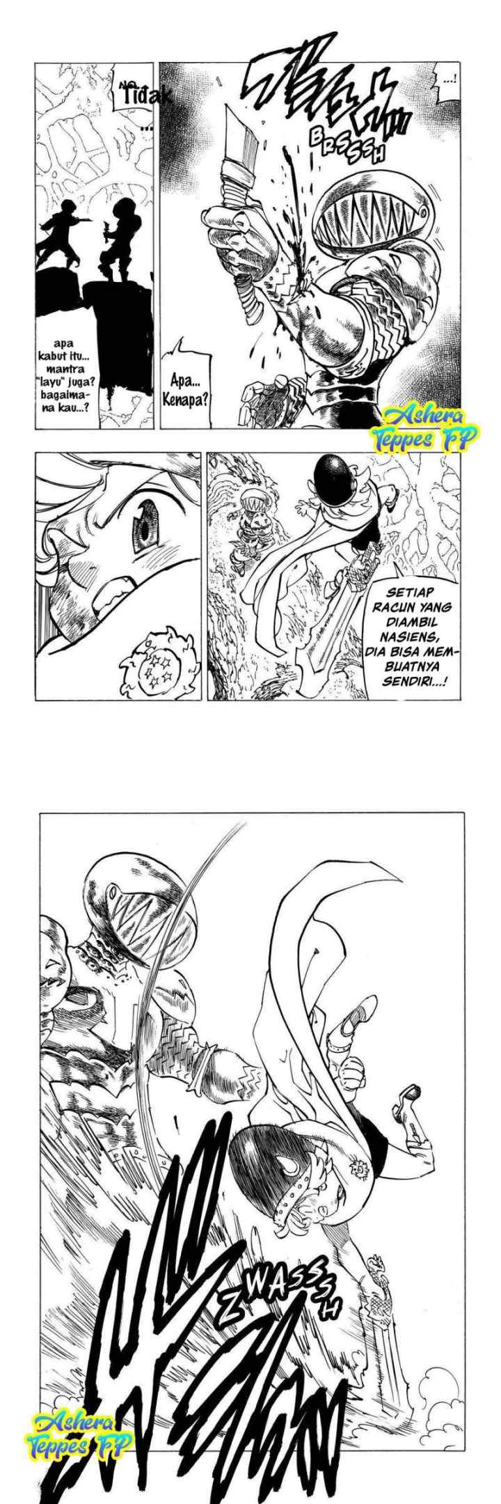Mokushiroku no Yonkishi chapter 43 halaman 10