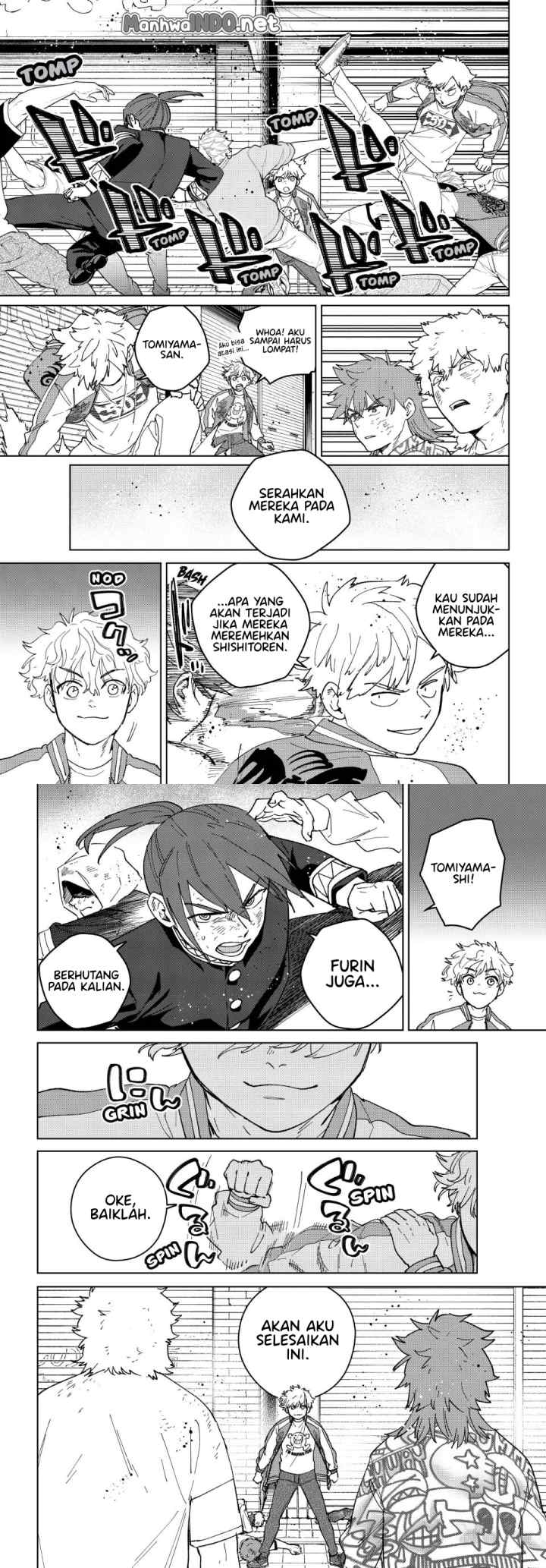 Wind Breaker (NII Satoru) chapter 135 halaman 8