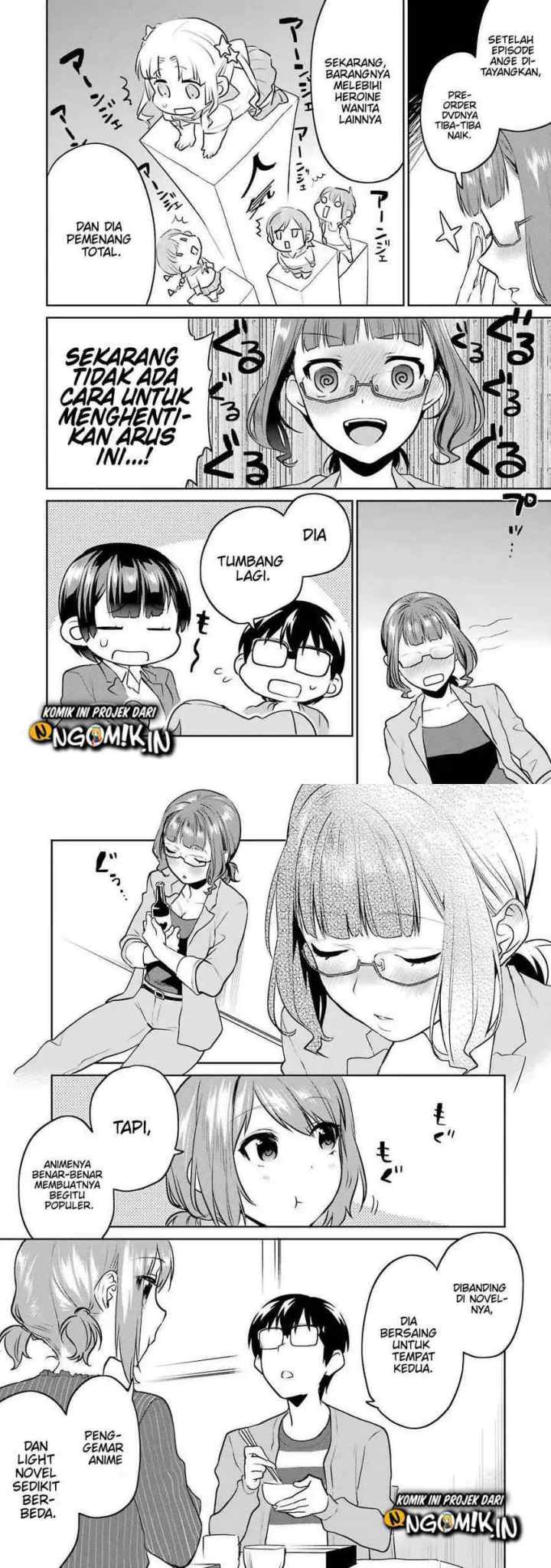 Saenai Heroine no Sodatekata: Koisuru Metronome chapter 45 halaman 11