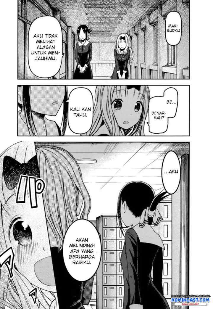 Kaguya-sama wa Kokurasetai: Tensai-tachi no Renai Zunousen chapter 77 halaman 18