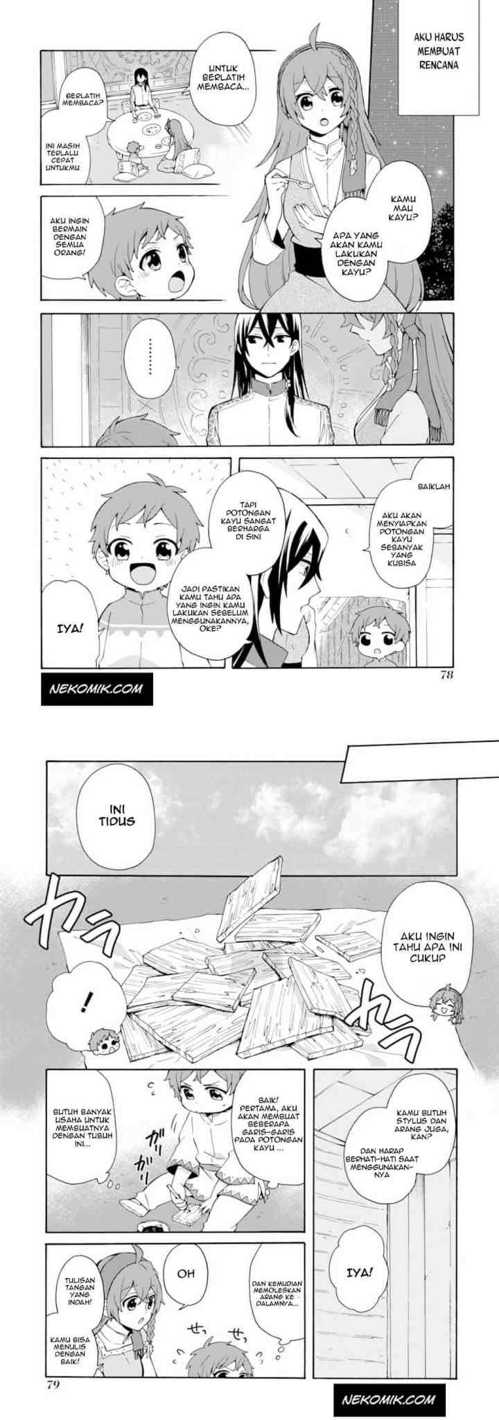 Tada Shiawasena Isekai Kazoku Seikatsu chapter 3 halaman 8