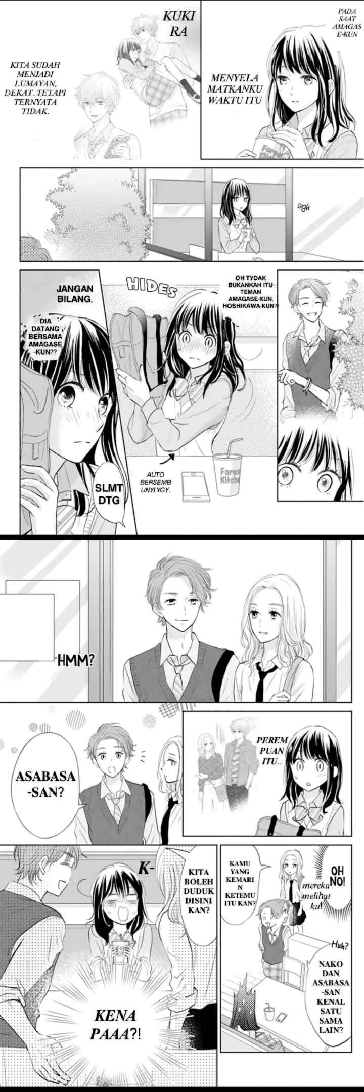 Amagase-kun wa Amayaka Shite Kurenai chapter 4 halaman 6