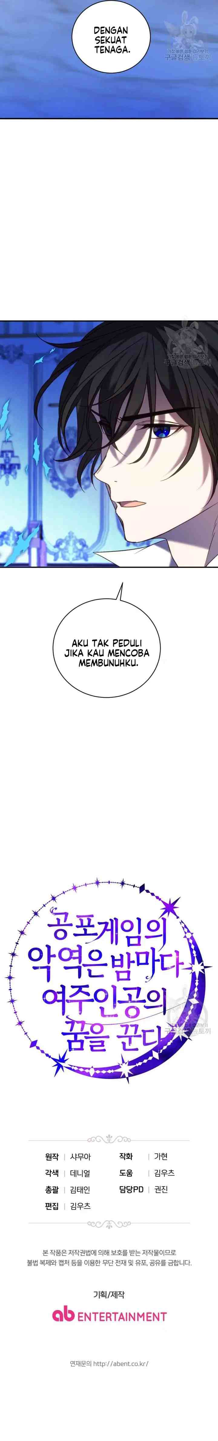 The Villain in the Horror Game Dreams of the Heroine Every Night chapter 16 halaman 18