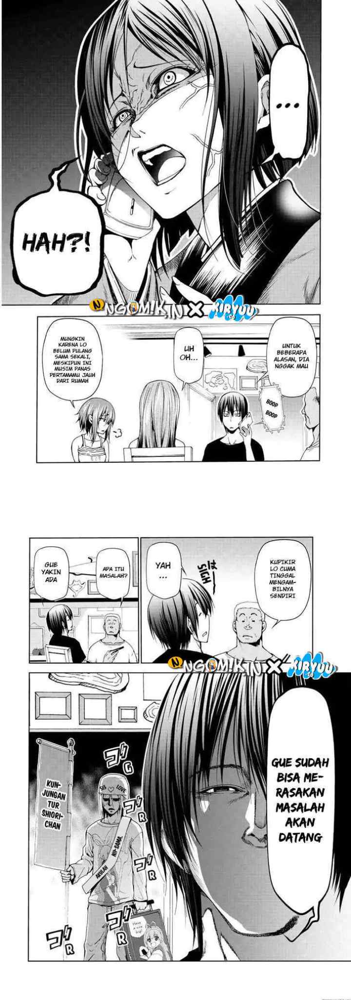 Grand Blue chapter 46 halaman 19