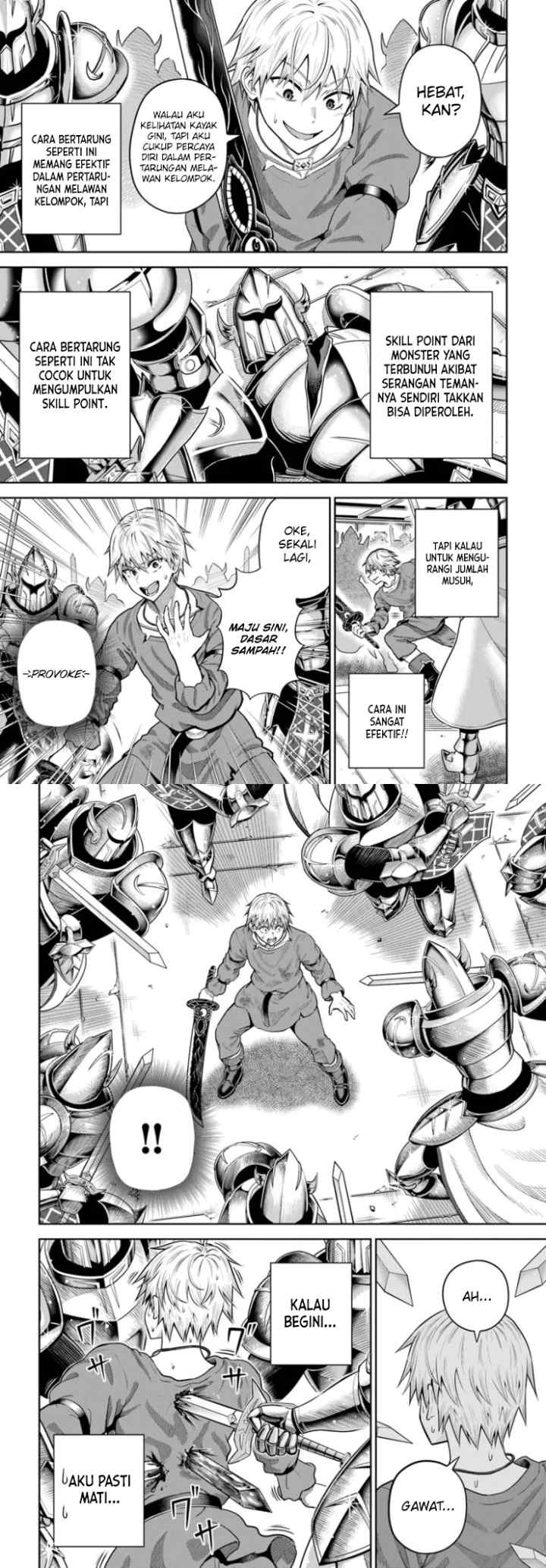 Dungeon ni Hisomu Yandere na Kanojo ni Ore wa Nando mo Korosareru chapter 15 halaman 4
