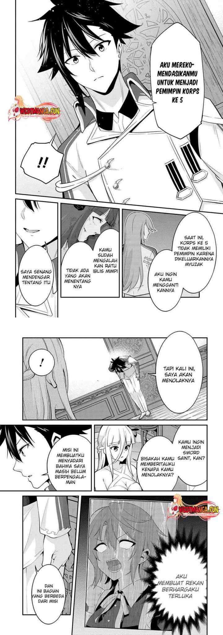 Seikishi ni Natta kedo Danchou no Oppai ga Sugosugite Kokoro ga Kiyomerarenai chapter 26 halaman 8