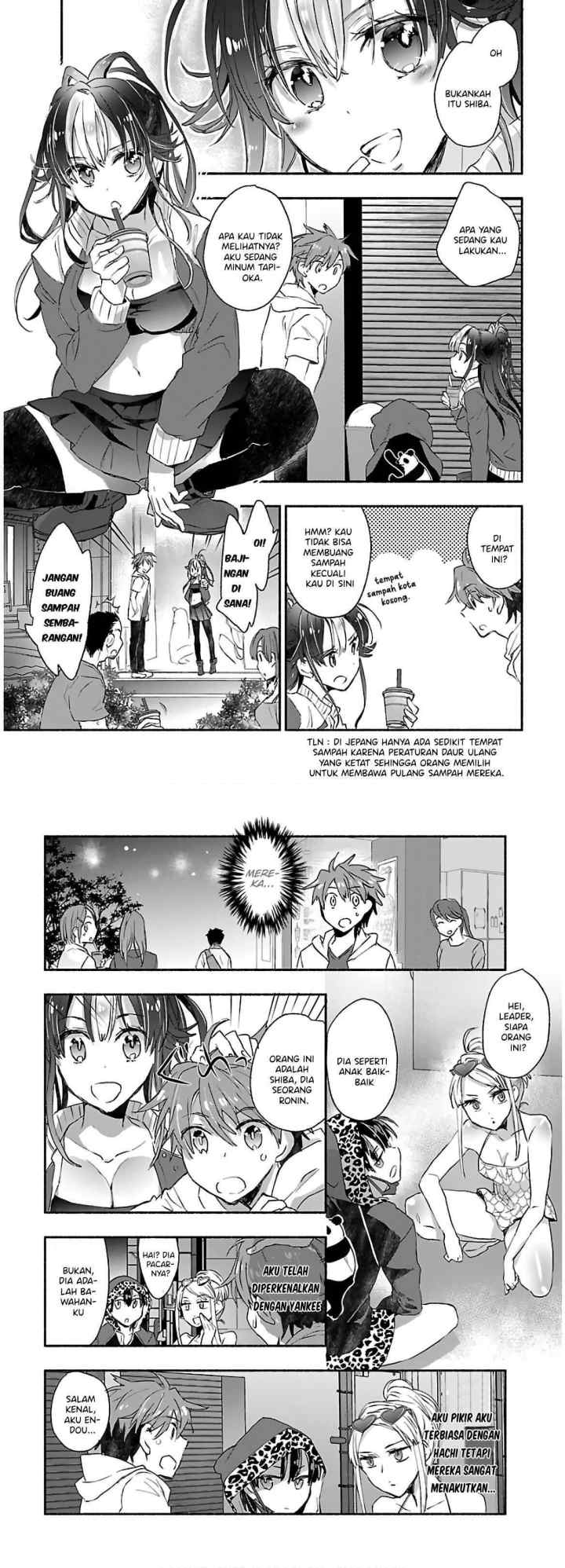 Yankee Musume ni Natsukarete Kotoshi mo Juken ni Shippai Shisou Desu chapter 6 halaman 6