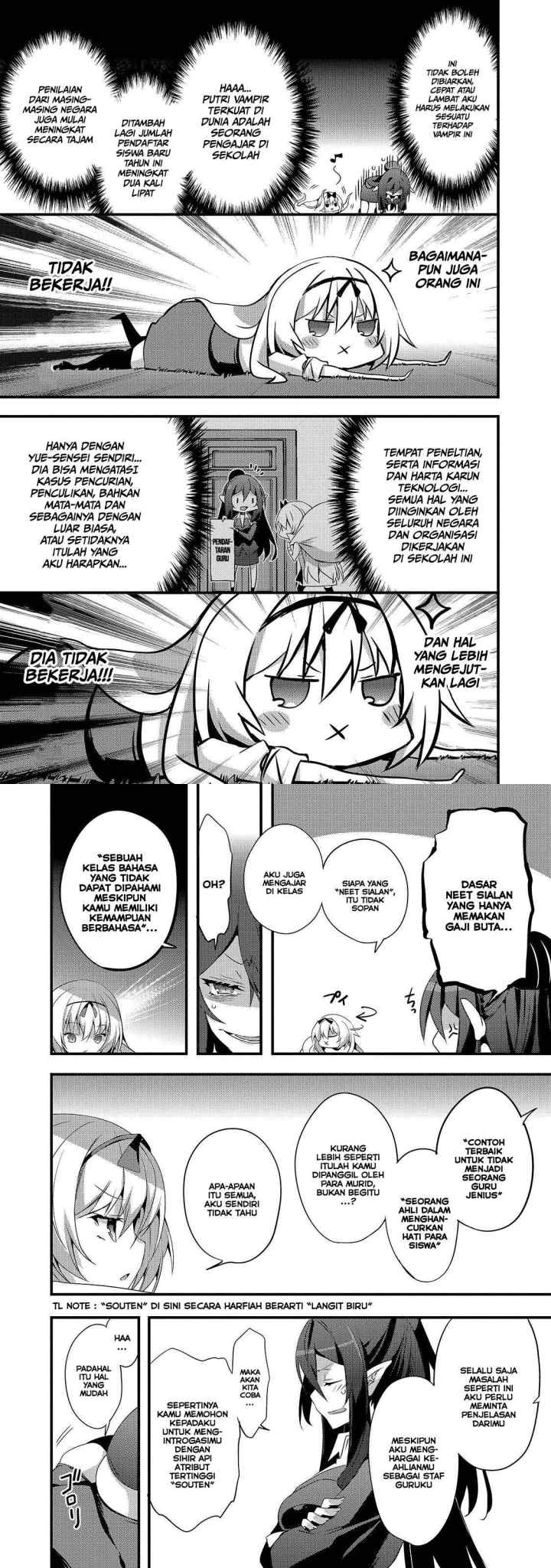 Arifureta Gakuen de Sekai Saikyou chapter 1 halaman 6